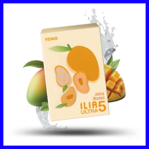ILIA哩亞電子煙通用ULTRA 五代煙彈 3枚入【芒果】