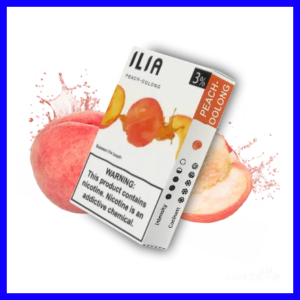 ILIA哩亞電子煙通用一代發光煙彈 3枚入【蜜桃烏龍】