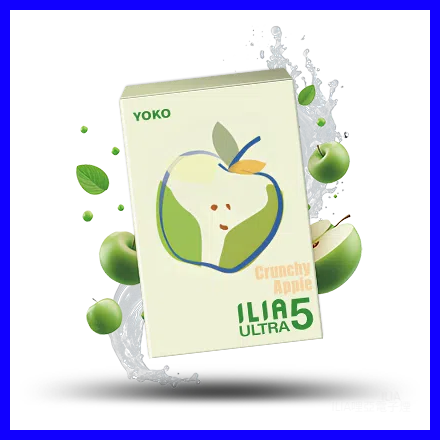 ILIA哩亞電子煙通用ULTRA 五代煙彈 3枚入【青蘋果】