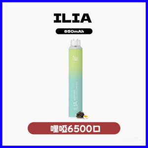 ILIA哩啞電子煙 BAR4四代一次性抛棄式 6500口【23種風味】